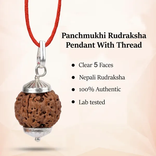 Panchmukhi_Nepali_Rudraksh_Pendant_With_Thread